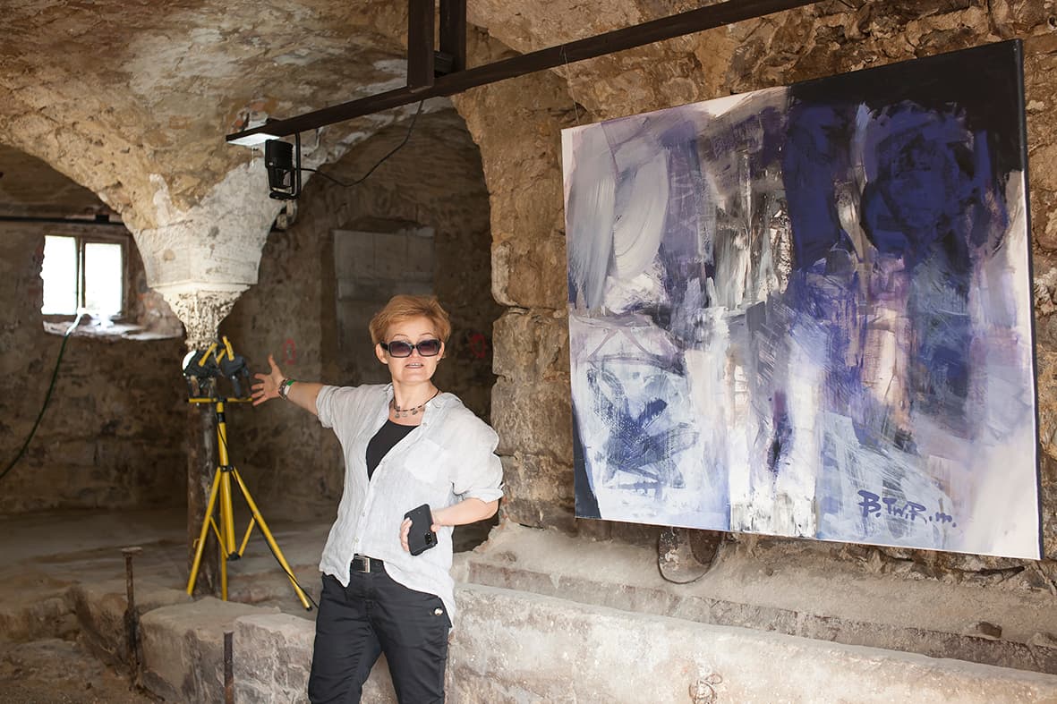 exhibition wystawa Bogumiła Twardowska - Rogacewicz painting malarstwo