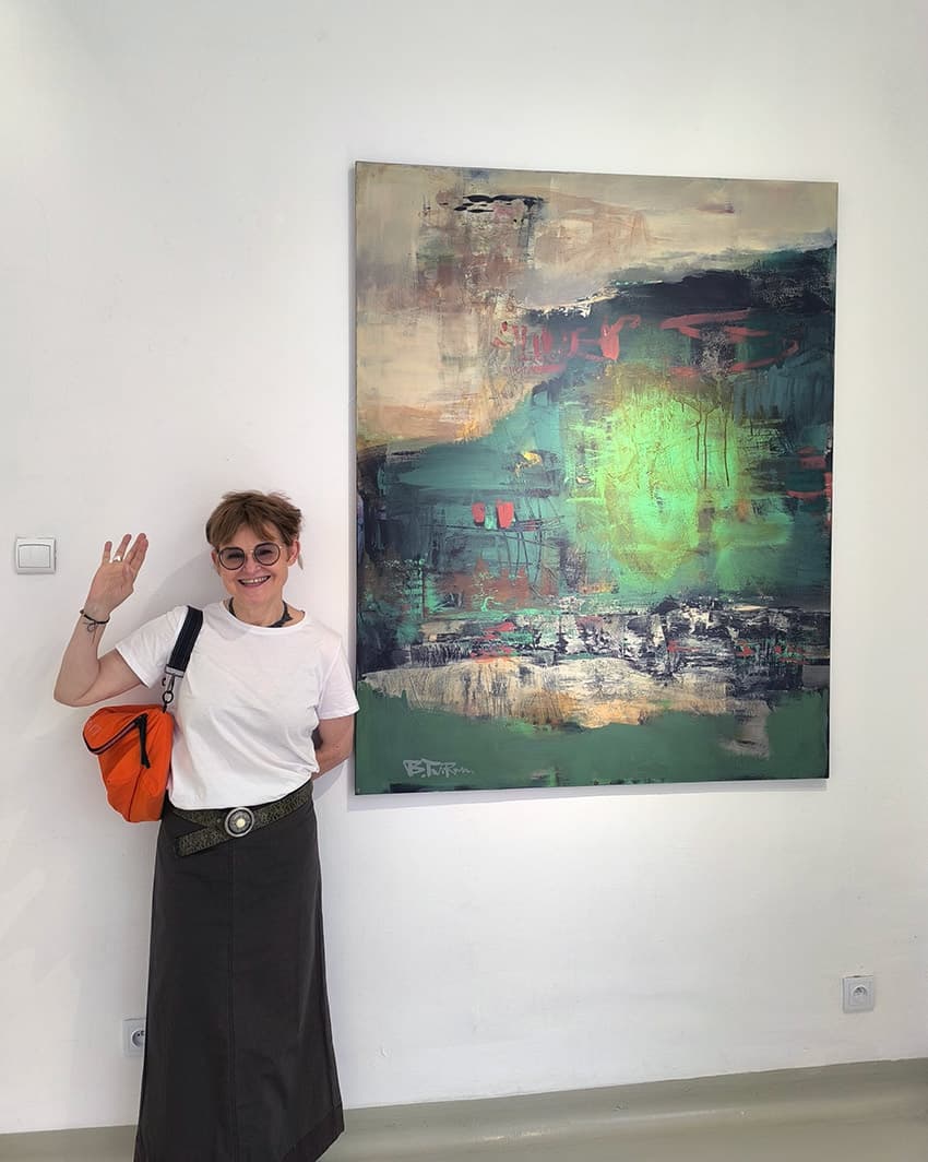 exhibition wystawa Bogumiła Twardowska - Rogacewicz painting malarstwo