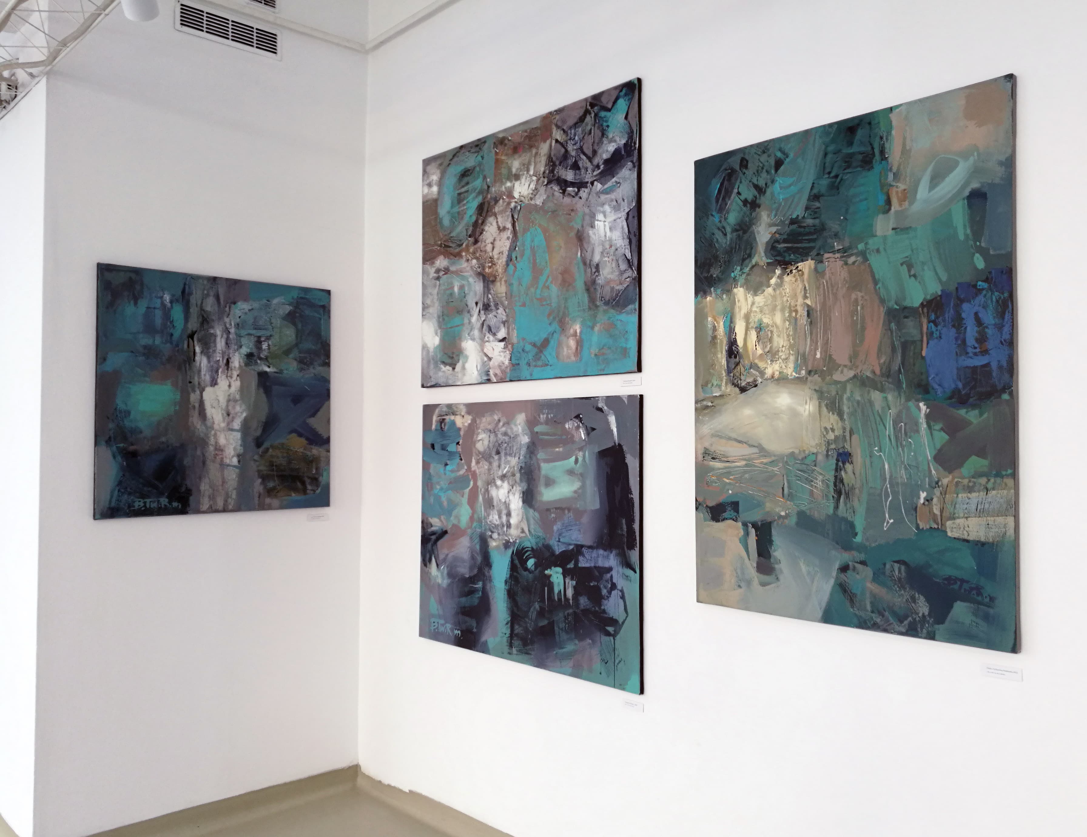 exhibition wystawa Bogumiła Twardowska - Rogacewicz painting malarstwo
