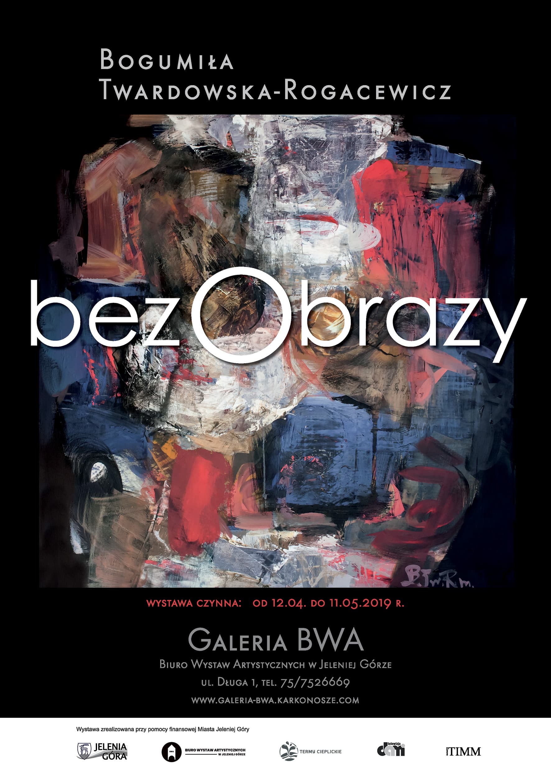 exhibition wystawa Bogumiła Twardowska - Rogacewicz painting malarstwo